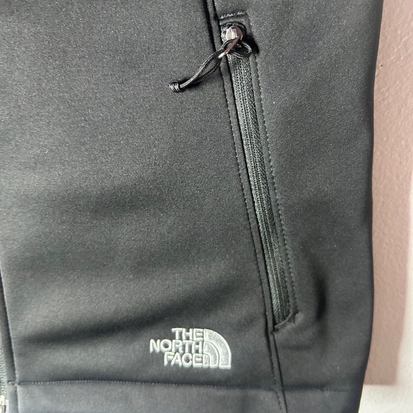The North Face Womens Soft Shell Vest Black Full Zip TJX Logo Embroidered Size M - Picture 3 of 8